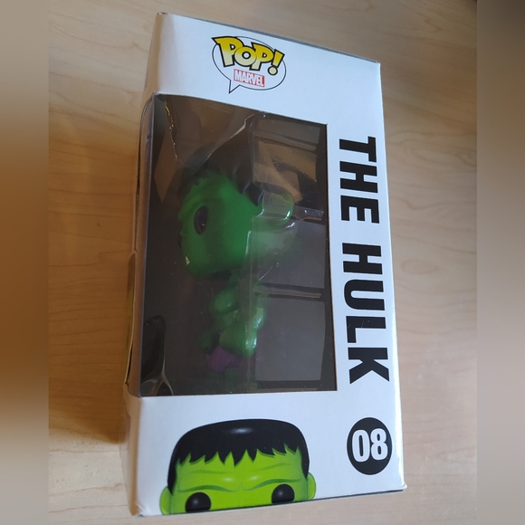 Funko Pop Marvel The Hulk Vinyl Bobble-head 08 - Picture 2 of 6